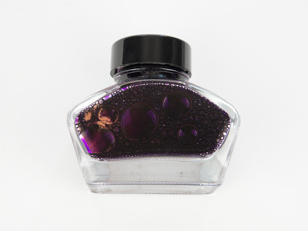 Esterbrook Tintenfass Lilac, Dunkelviolett, 50ml, Glass, EINK-SHIMM-LILAC