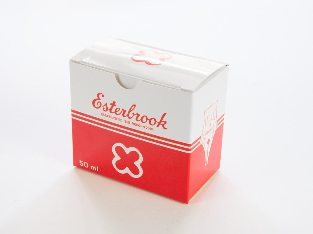 Esterbrook Tintenfass Lilac, Dunkelviolett, 50ml, Glass, EINK-SHIMM-LILAC