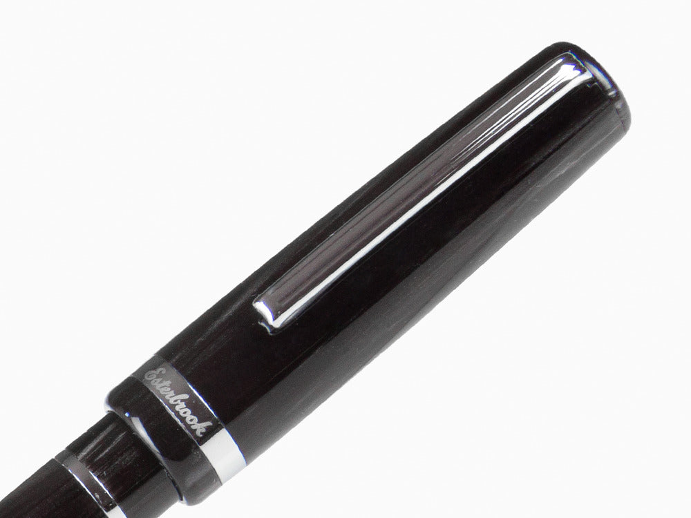 Esterbrook JR Tuxedo Füllfederhalter, Edelharz, Schwarz, EJR-BLACK