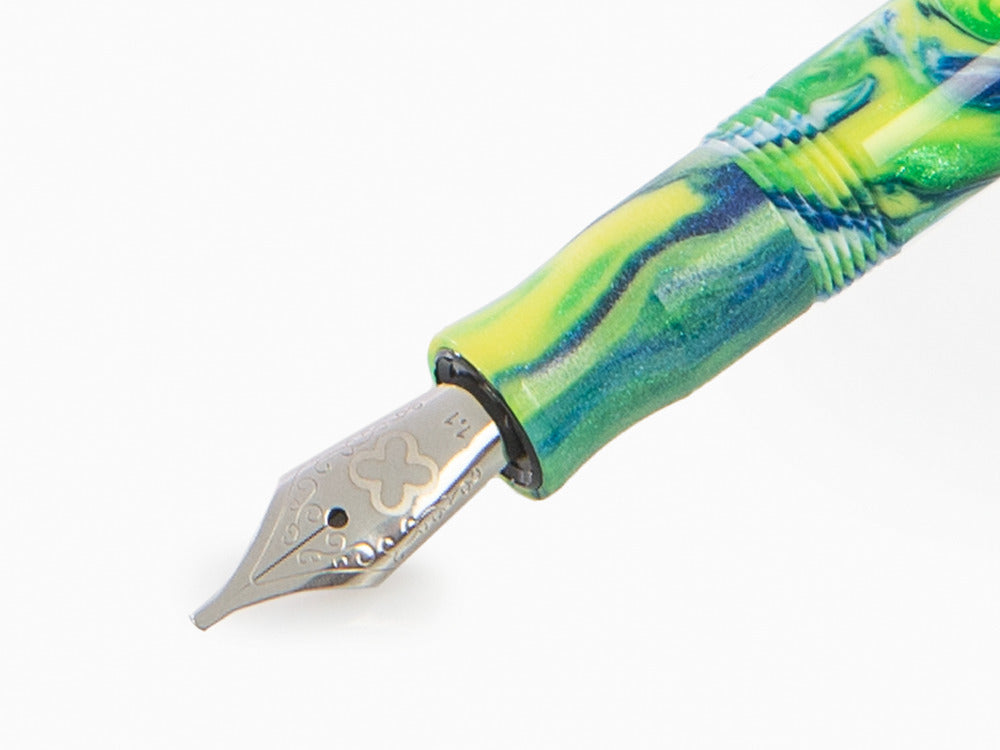 Esterbrook JR Beleza Füllfederhalter, Grün, Palladium, EJRBAS