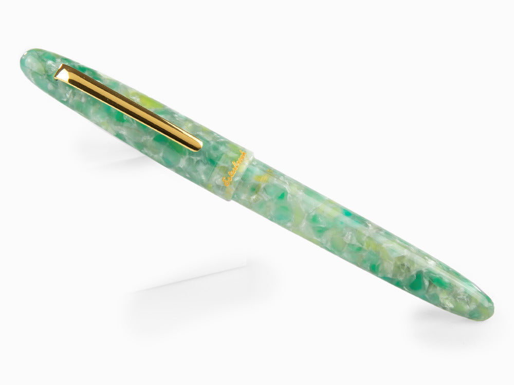 Esterbrook Estie Sea Glass Füllfederhalter, Edelharz, Vergoldet, ESG816