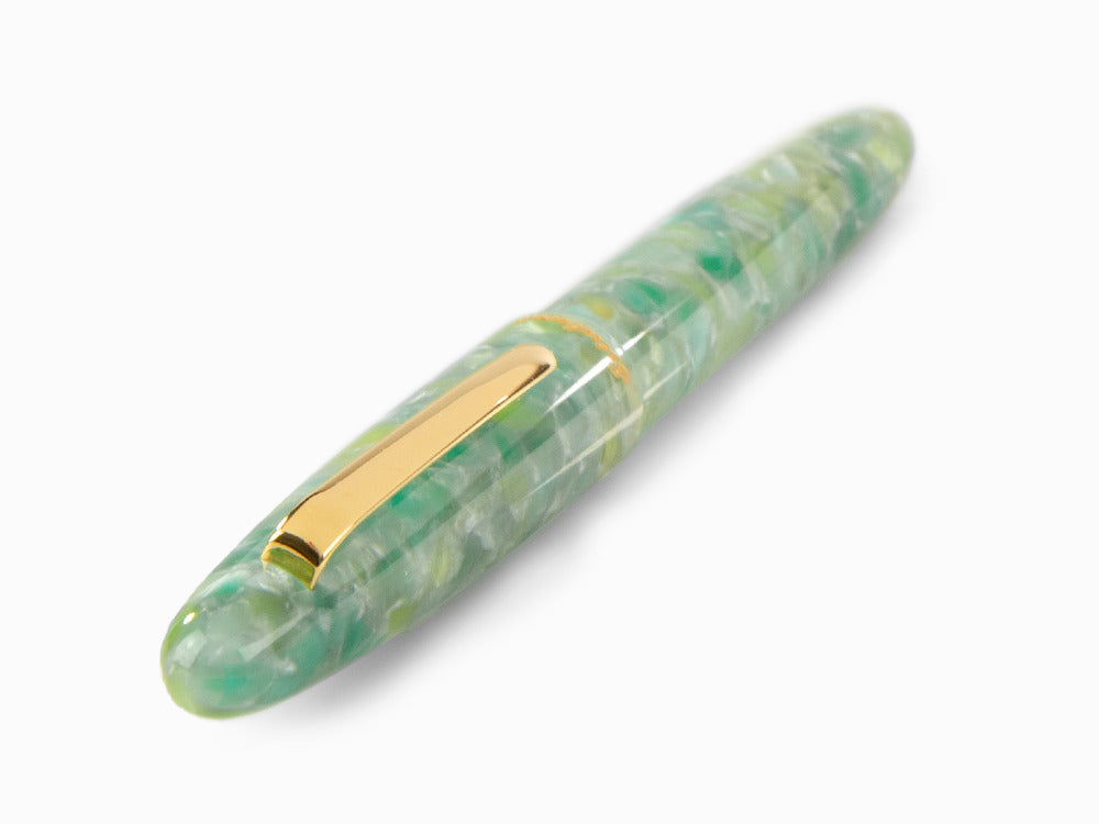 Esterbrook Estie Sea Glass Füllfederhalter, Edelharz, Vergoldet, ESG816