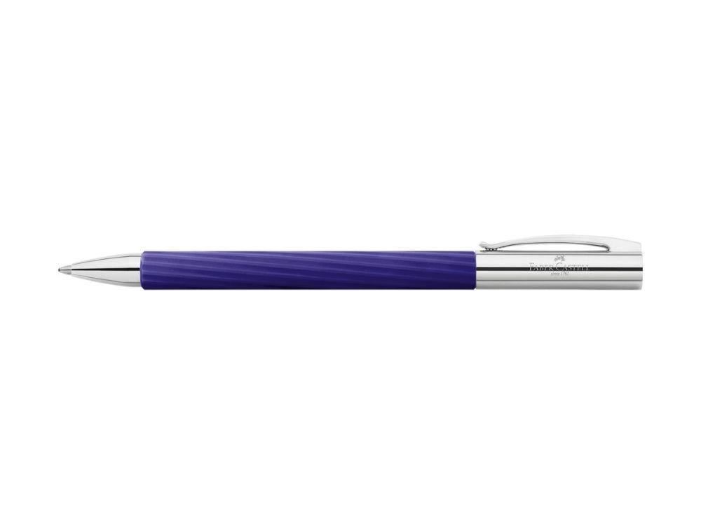 Faber-Castell Ambition Midnight Mauve Kugelschreiber, Edelharz, Violett, 147785