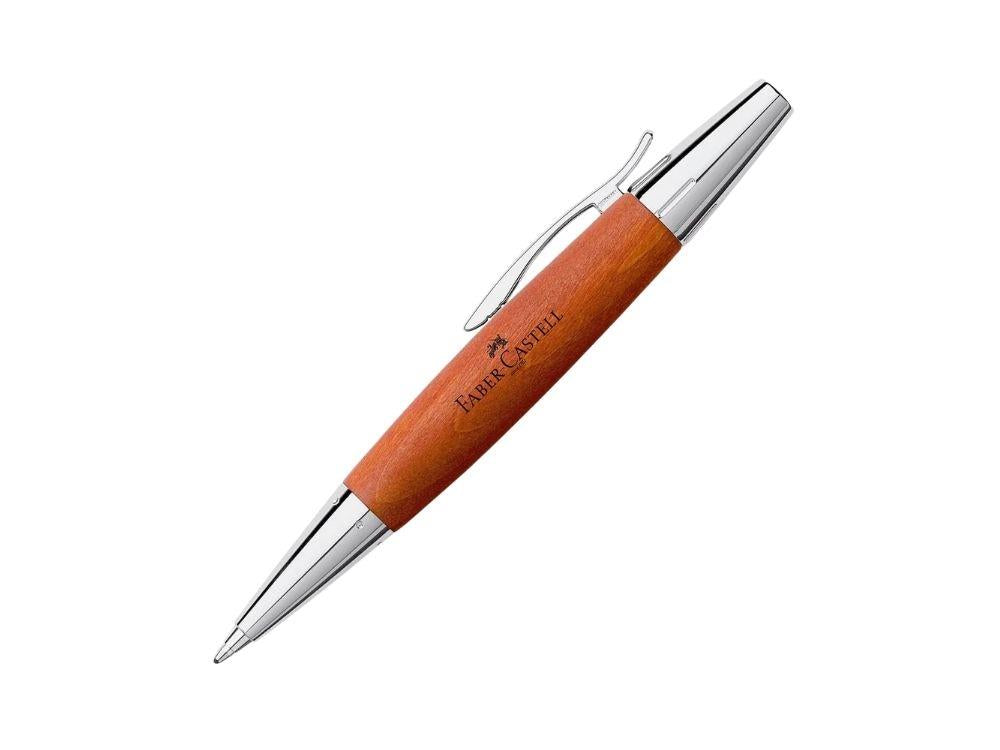 Faber-Castell E-Motion Kugelschreiber, Birnbaumholz, Kognak, 148382