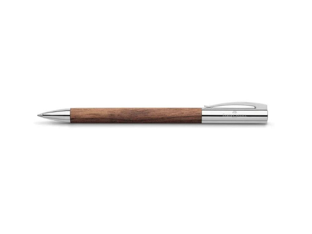 Faber-Castell Ambition Nogal Kugelschreiber, Holz, Braun, 148531