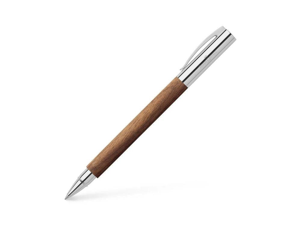 Faber-Castell Ambition Nogal Roller, Holz, Metal, Braun, 148585