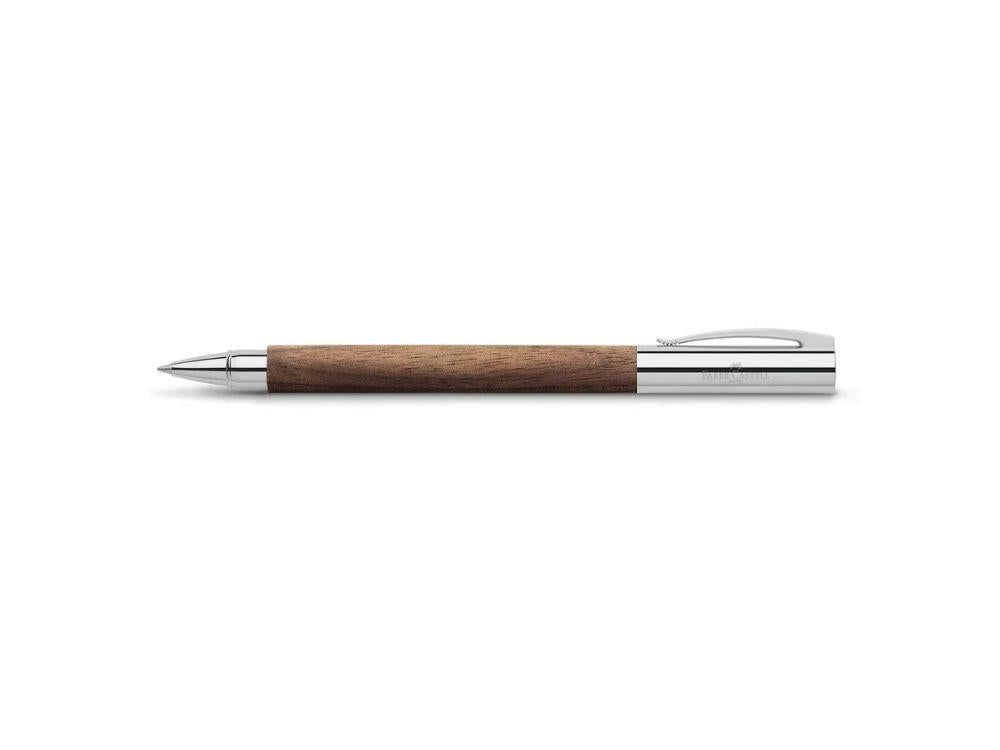 Faber-Castell Ambition Nogal Roller, Holz, Metal, Braun, 148585
