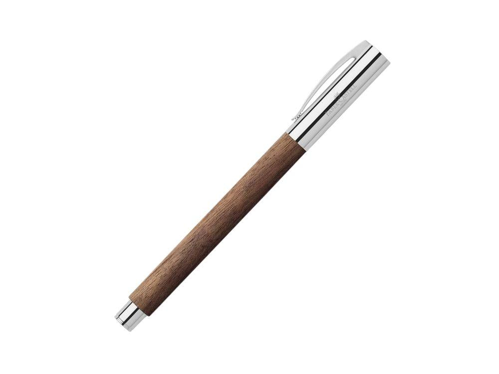 Faber-Castell Ambition Nogal Roller, Holz, Metal, Braun, 148585