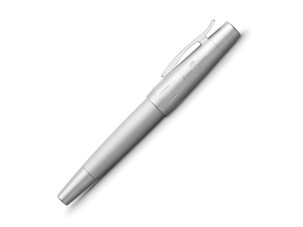 Faber-Castell E-Motion Roller, Metalle, Silber, 148675