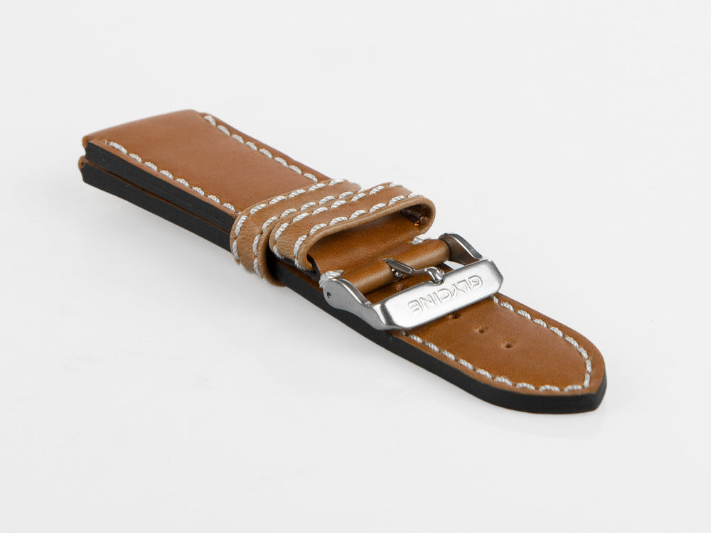 Glycine, Lederband, 24mm, Braun, CBIGBR-24