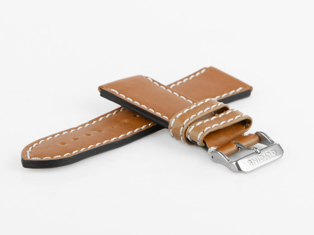 Glycine, Lederband, 24mm, Braun, CBIGBR-24