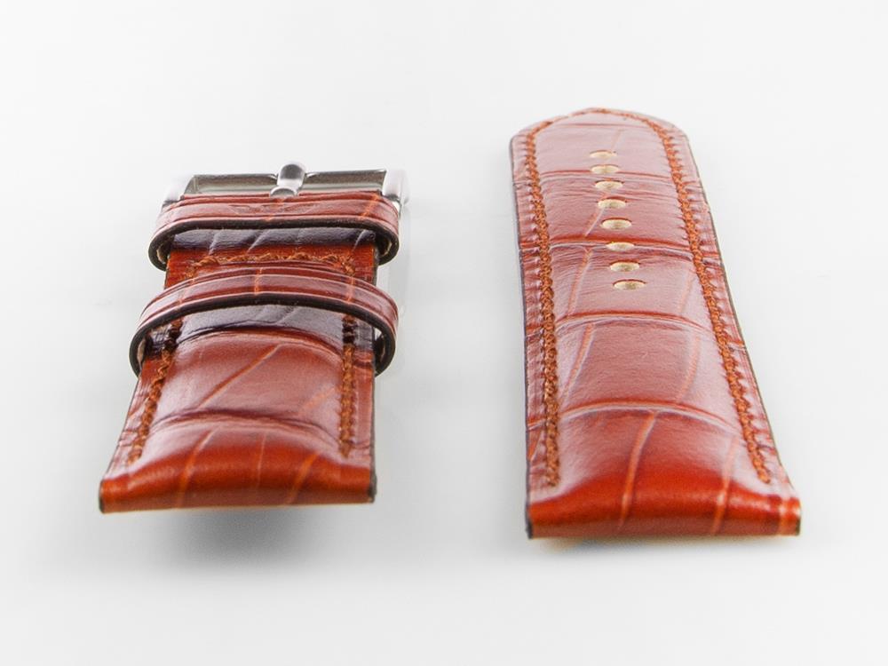 Glycine, Lederband, 24mm, Braun, LBK7BH-24