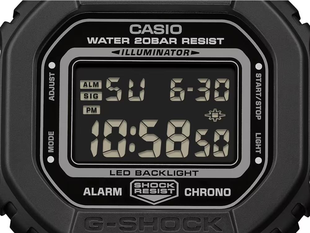 G-SHOCK Casio The Origin Quartz Uhr, Schwarz, DW-5600MNC-1ER