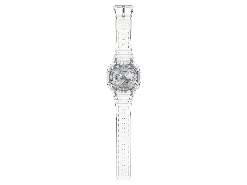 G-SHOCK Casio Classic Bright Metallic Quartz Uhr, Silber, GA-2100BM-7A8ER