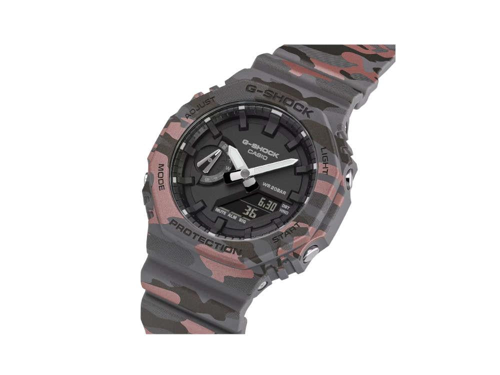 G-SHOCK Casio Trend Quartz Uhr, Schwarz, 48.5 × 45.4mm, GA-2100CM-8AER