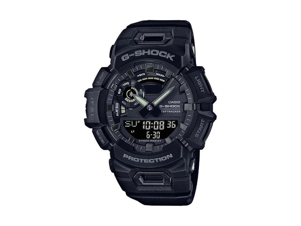 G-SHOCK Casio G-Squad Quartz Uhr, Harz, Schwarz, GBA-900-1AER