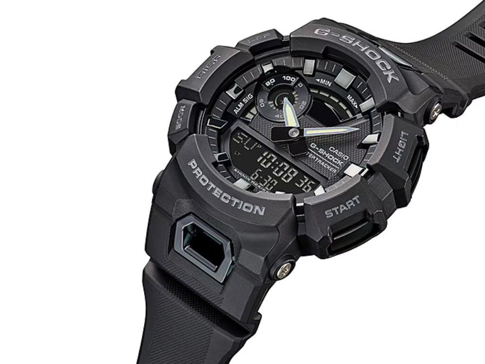 G-SHOCK Casio G-Squad Quartz Uhr, Harz, Schwarz, GBA-900-1AER