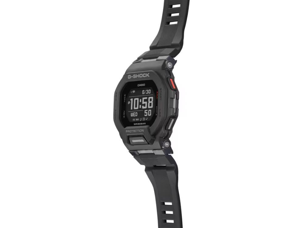 G-SHOCK Casio G-Squad Quartz Uhr, Harz, Schwarz, GBD-200-1ER