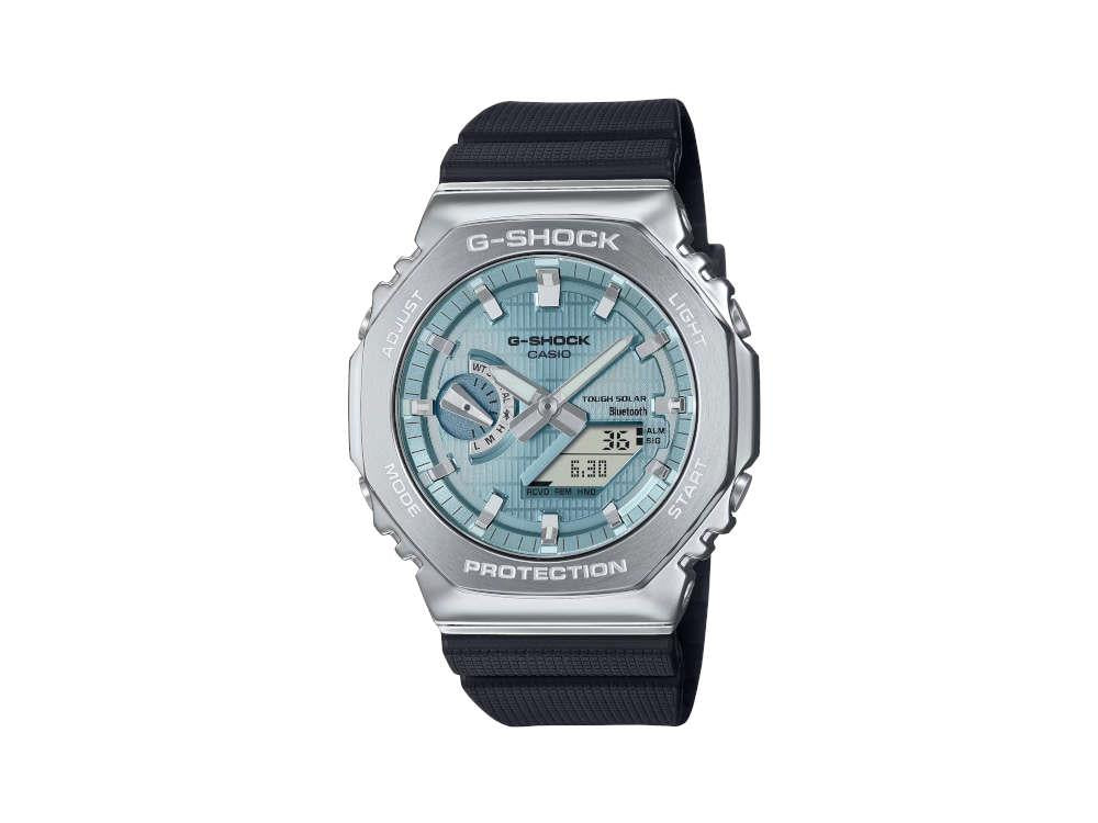 G-SHOCK Casio G-Steel Quartz Uhr, Blau, 49.3mm × 44.4mm, GBM-2100A-1A2ER