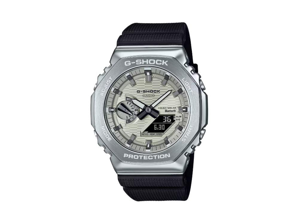 G-SHOCK Casio G-Steel Quartz Uhr, 49.3mm × 44.4mm, GBM-2100A-8BER
