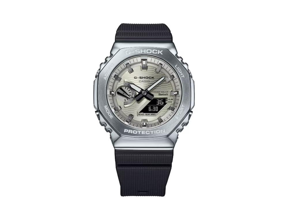 G-SHOCK Casio G-Steel Quartz Uhr, 49.3mm × 44.4mm, GBM-2100A-8BER