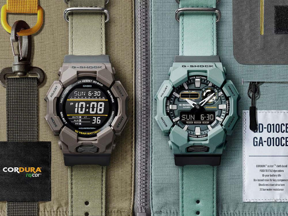G-SHOCK Casio Classic Quartz Uhr, Braun, 54.9 × 51.9mm, GD-010CE-5ER