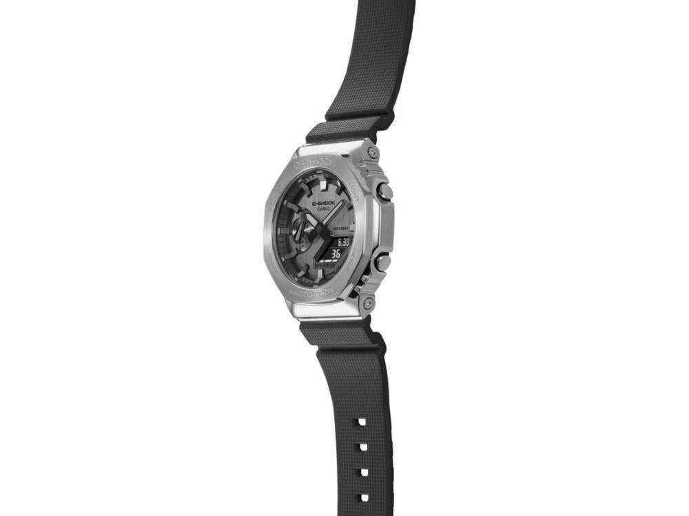G-SHOCK Casio G-Steel Quartz Uhr, Grau, 49.3mm × 44.4mm, GM-2100-1AER