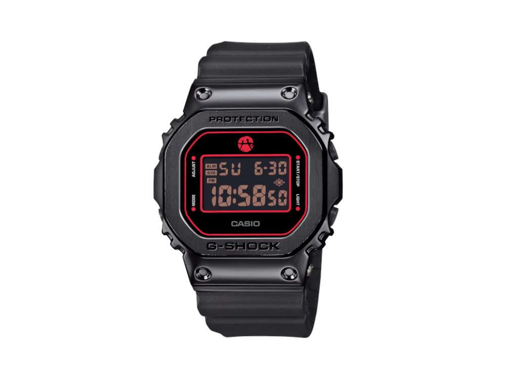G-SHOCK Casio The Origin Black Samurai Quartz Uhr, 49.6 × 43.2mm, GM-5600RH-1ER