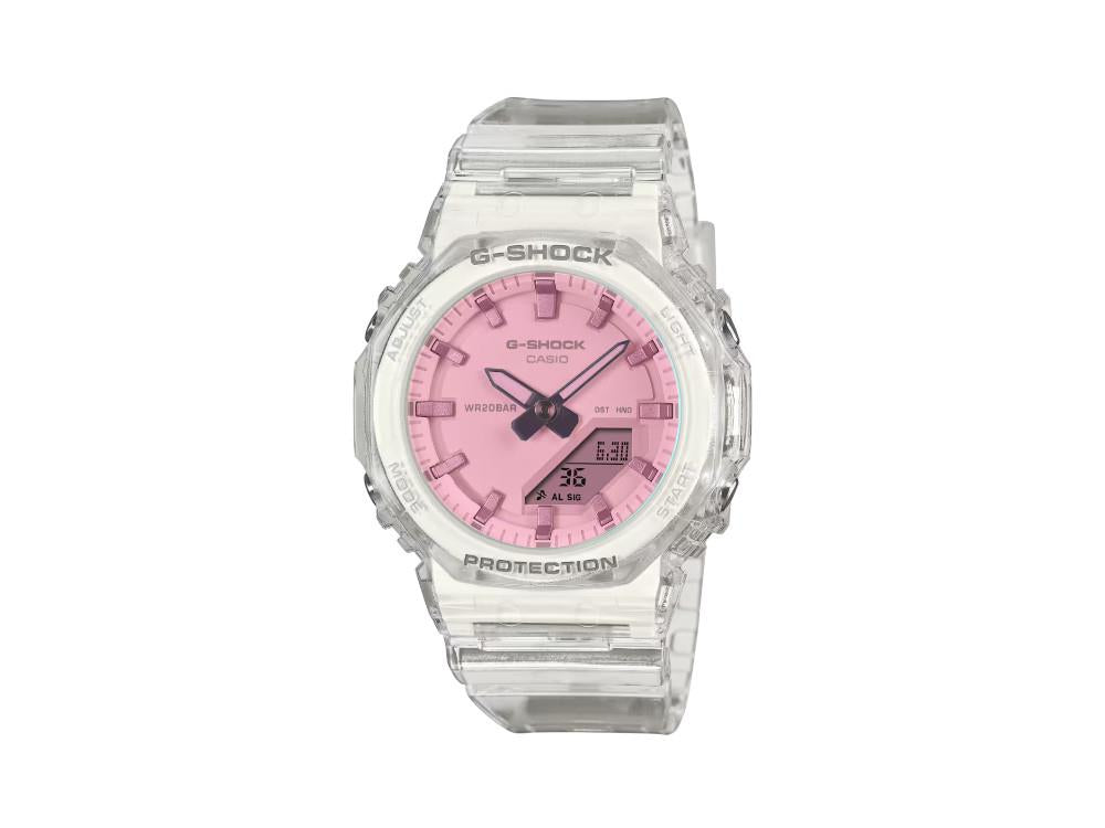G-SHOCK Casio Classic Quartz Uhr, Harz, Rose, GMA-P2100SR-7AER