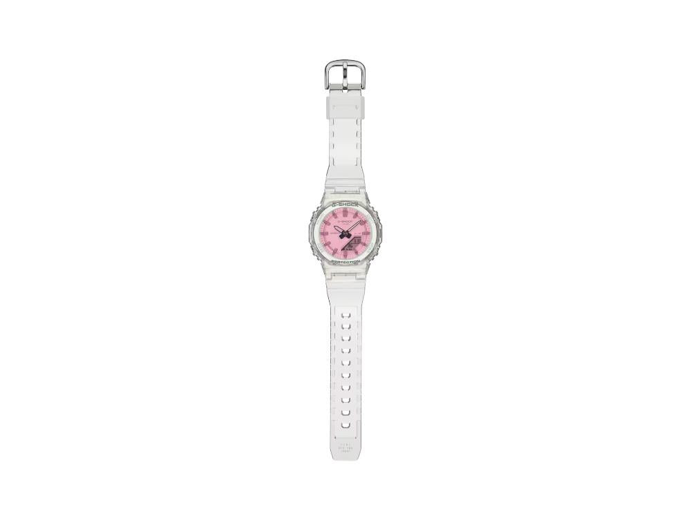 G-SHOCK Casio Classic Quartz Uhr, Harz, Rose, GMA-P2100SR-7AER