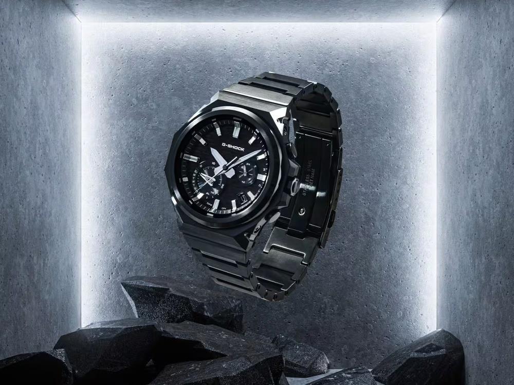G-SHOCK Casio G-Steel Quartz Uhr, Schwarz, GST-B1000BD-1AER
