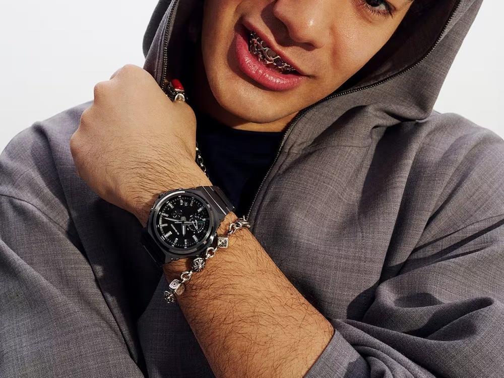 G-SHOCK Casio G-Steel Quartz Uhr, Schwarz, GST-B1000BD-1AER