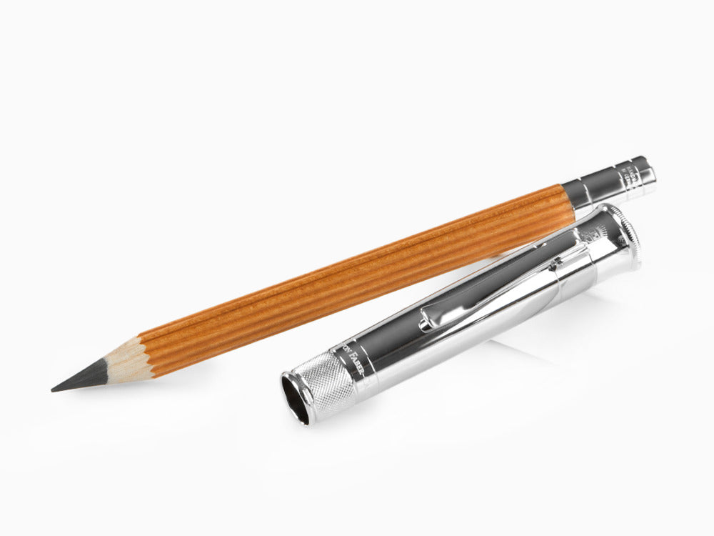 Graf von Faber-Castell Perfekte Bleistift Magnum, Platinierte Beschläge, 118555