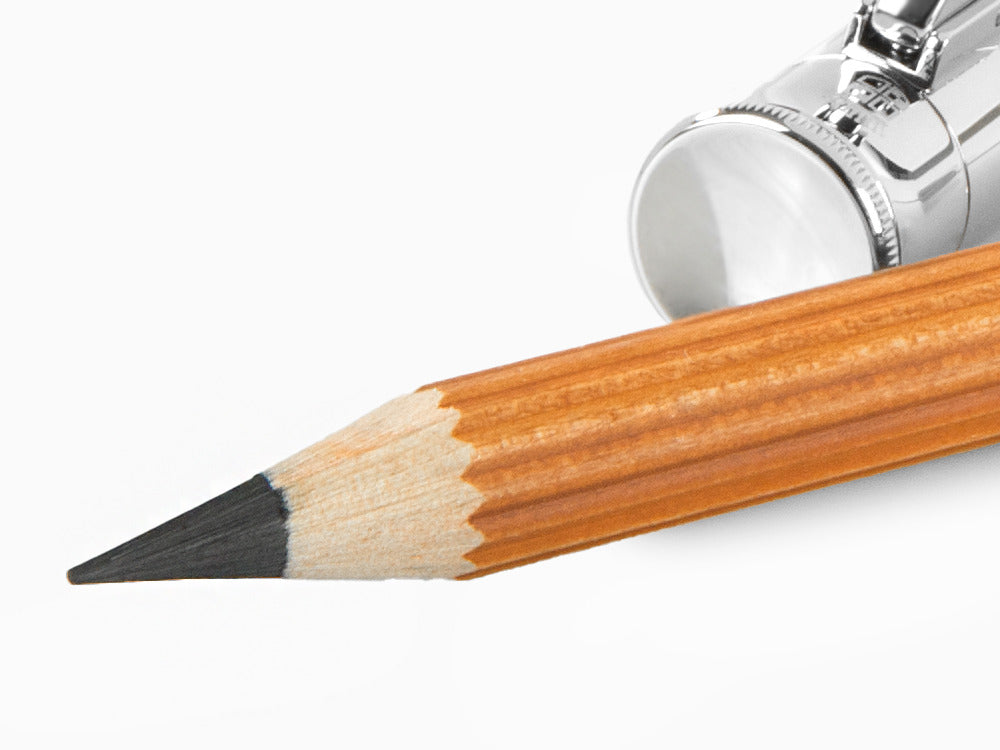 Graf von Faber-Castell Perfekte Bleistift Magnum, Platinierte Beschläge, 118555