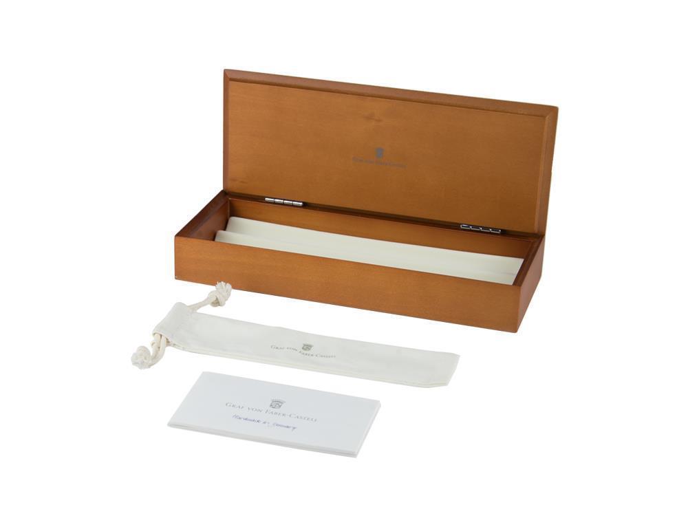 Graf von Faber-Castell Perfekte Bleistift, 925 Silber Akzenten, Braun, 118566