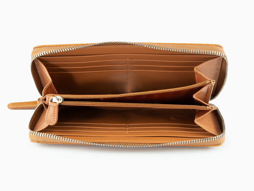 Graf von Faber-Castell Epsom Brieftasche, Kognak, Leder, 14 Karten, 118962