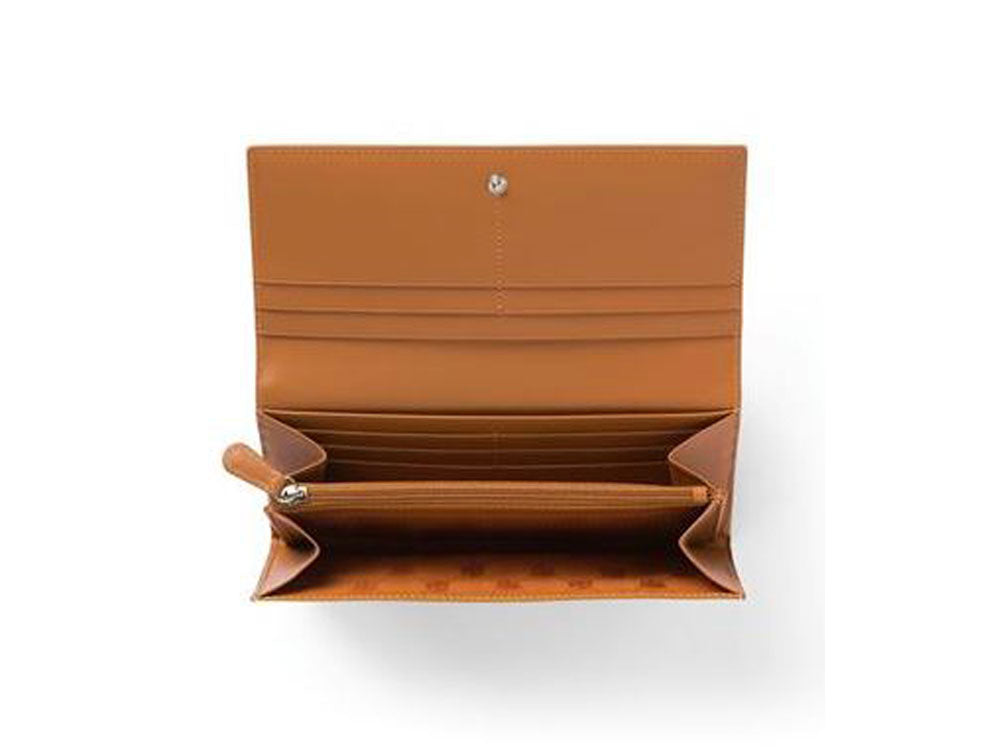 Graf von Faber-Castell Epsom Brieftasche, Braun, Kalbsleder, Karten 14, 118963