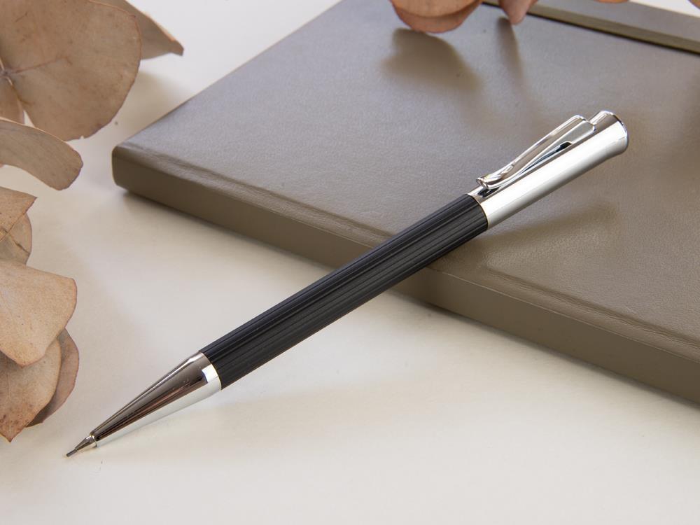 Graf von Faber-Castell Tamitio Minenbleistift, Metalle, Kanneliert , Schwarz