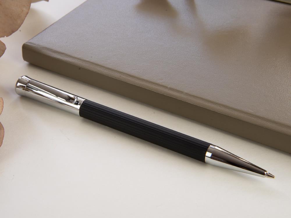 Graf von Faber-Castell Tamitio Minenbleistift, Metalle, Kanneliert , Schwarz