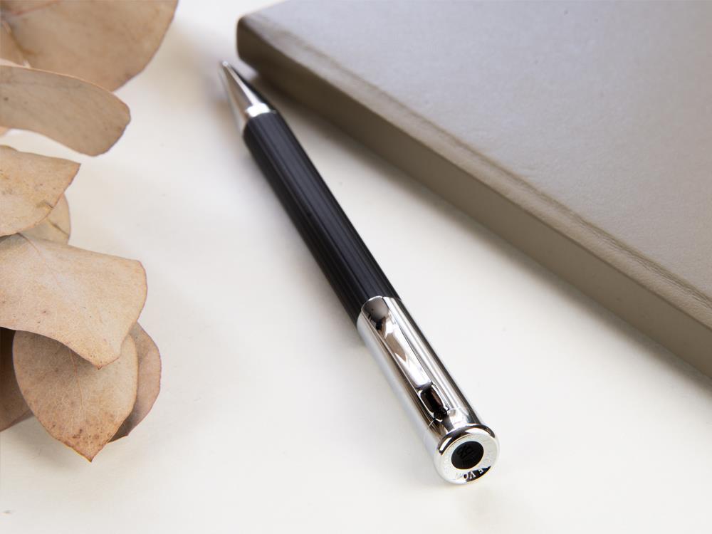 Graf von Faber-Castell Tamitio Minenbleistift, Metalle, Kanneliert , Schwarz