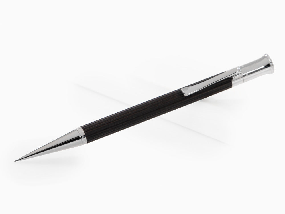 Graf von Faber-Castell Classic Minenbleistift, Grenadill-Holz, Platinierte,0.7mm