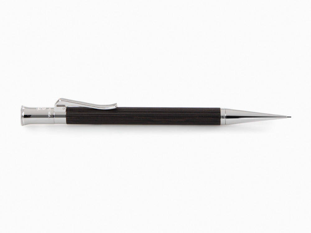 Graf von Faber-Castell Classic Minenbleistift, Grenadill-Holz, Platinierte,0.7mm