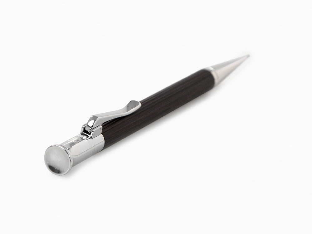 Graf von Faber-Castell Classic Minenbleistift, Grenadill-Holz, Platinierte,0.7mm