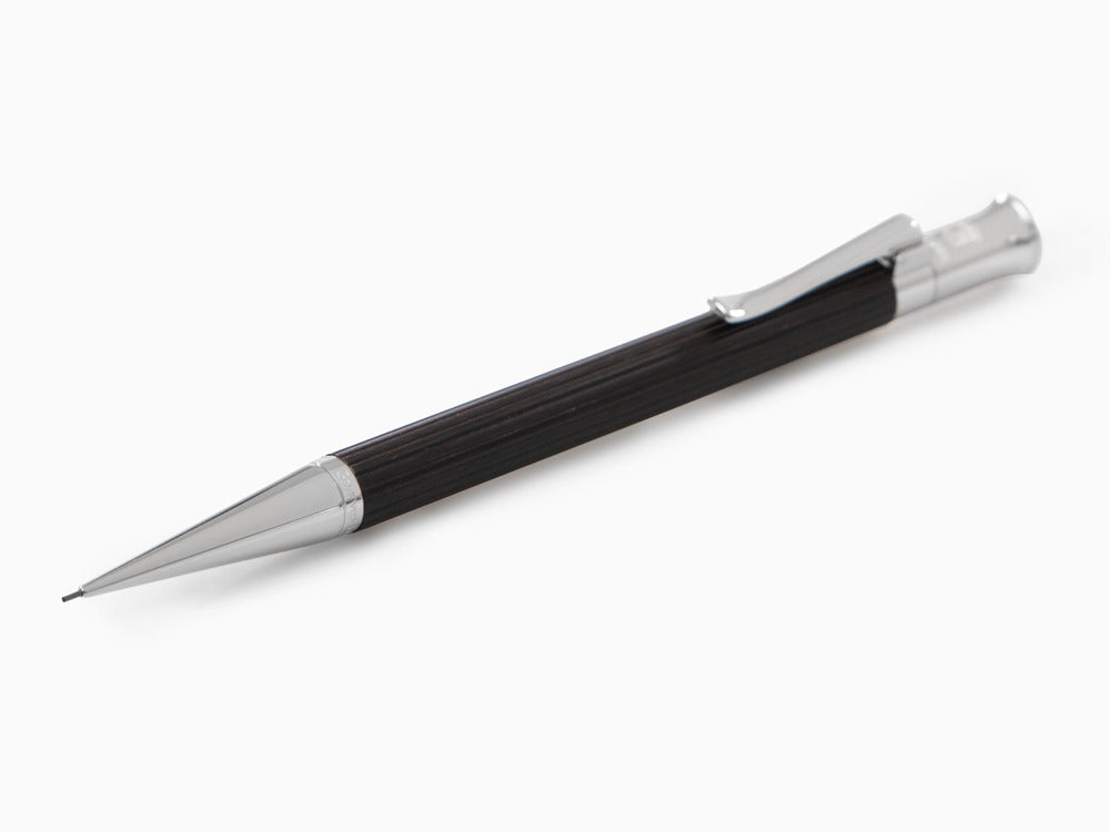 Graf von Faber-Castell Classic Minenbleistift, Grenadill-Holz, Platinierte,0.7mm