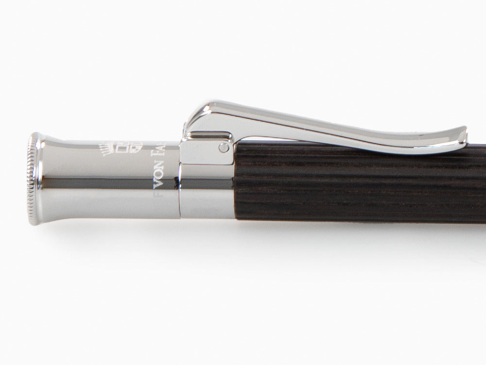 Graf von Faber-Castell Classic Minenbleistift, Grenadill-Holz, Platinierte,0.7mm