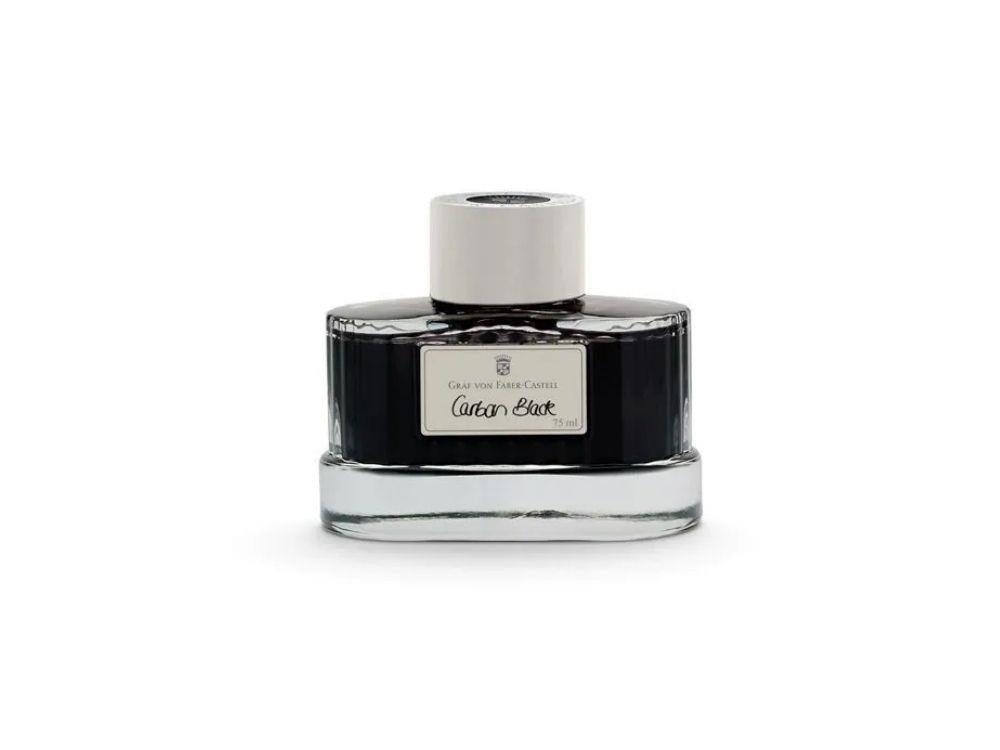 Graf von Faber-Castell Tintenfass Carbon Schwarz, 75ml