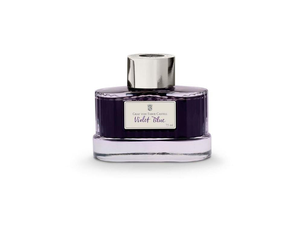 Graf von Faber-Castell Tintenfass Violett Blue, 75ml