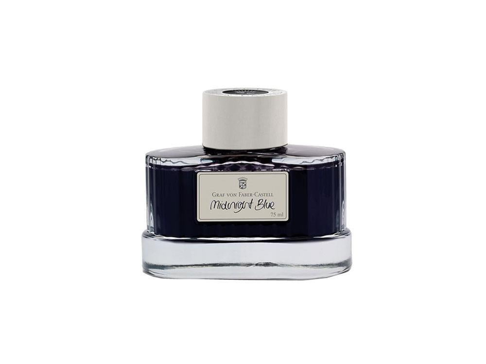 Graf von Faber-Castell Tintenfass Midnight Blue, 75ml, 141007