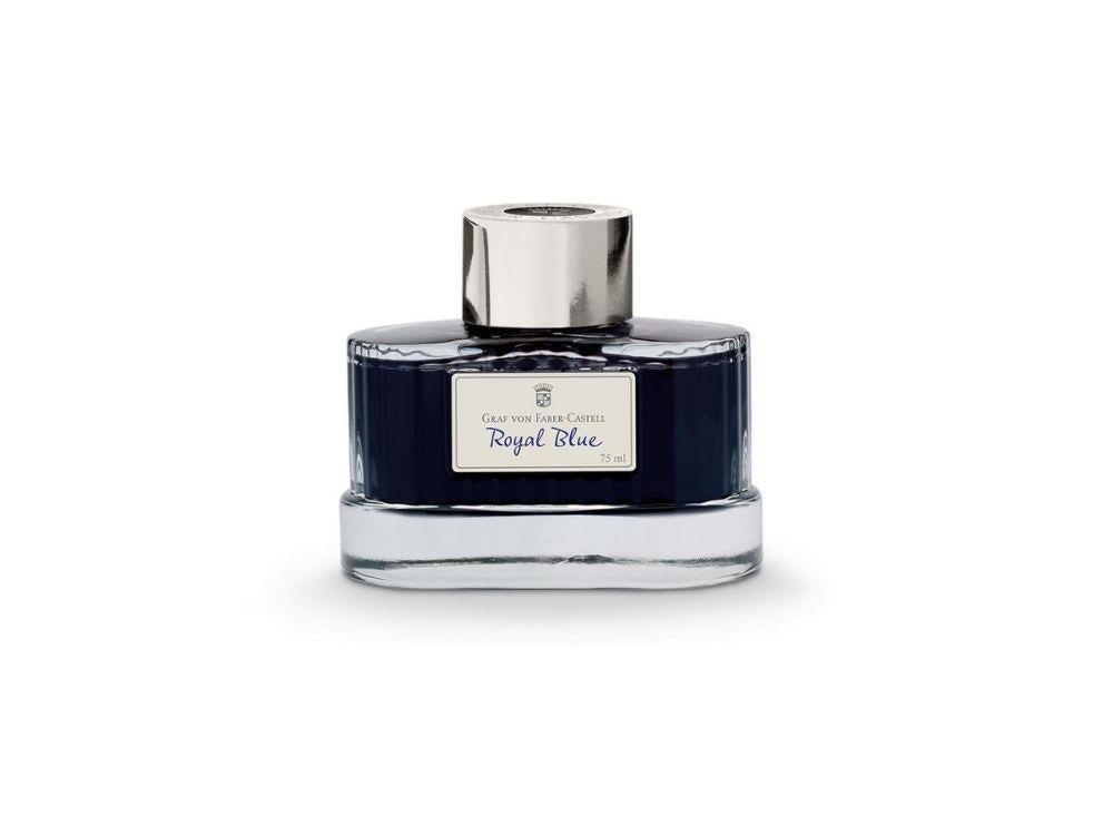 Graf von Faber-Castell Tintenfass Royal Blau, 75ml., 141009