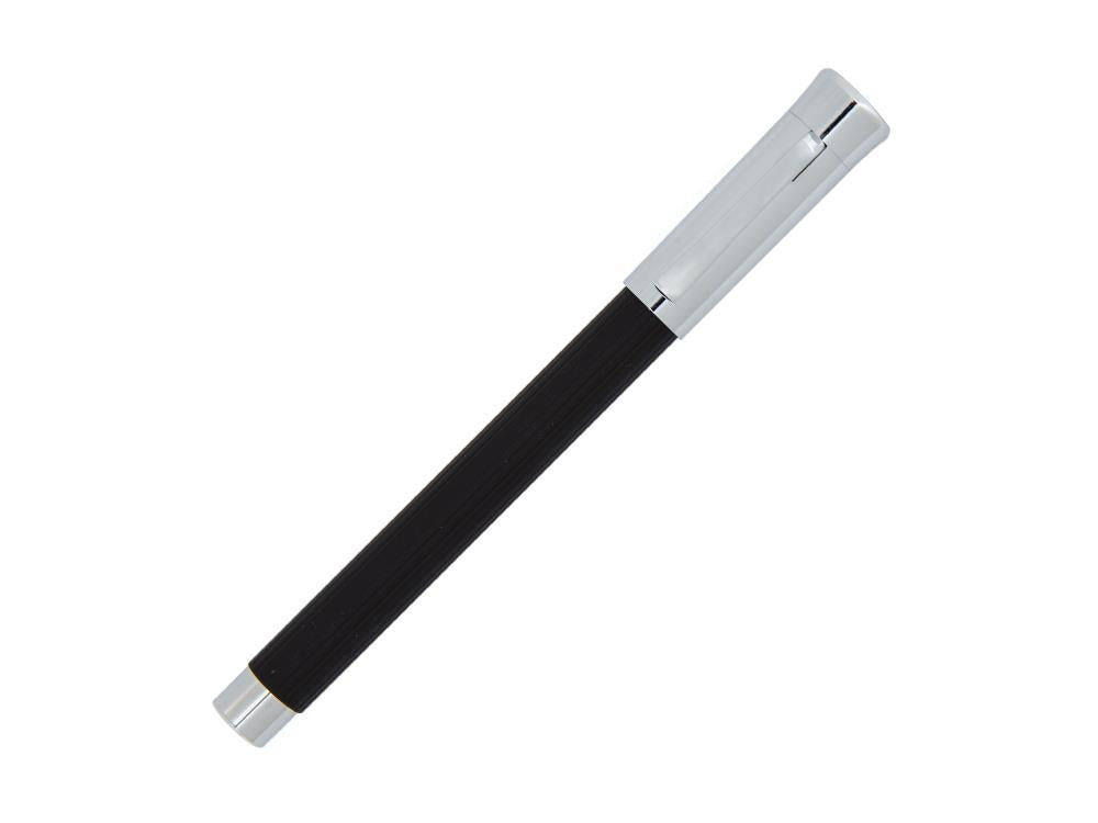 Graf von Faber-Castell Tamitio Füller, Metalle, Kanneliert , Schwarz